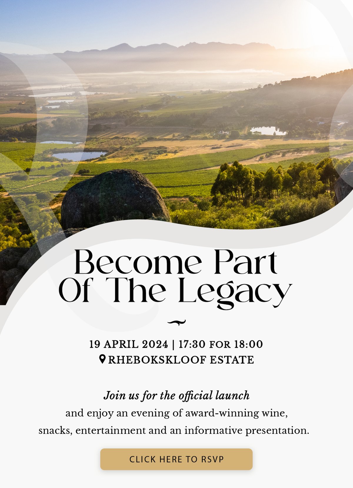 Become Part Of The Legacy