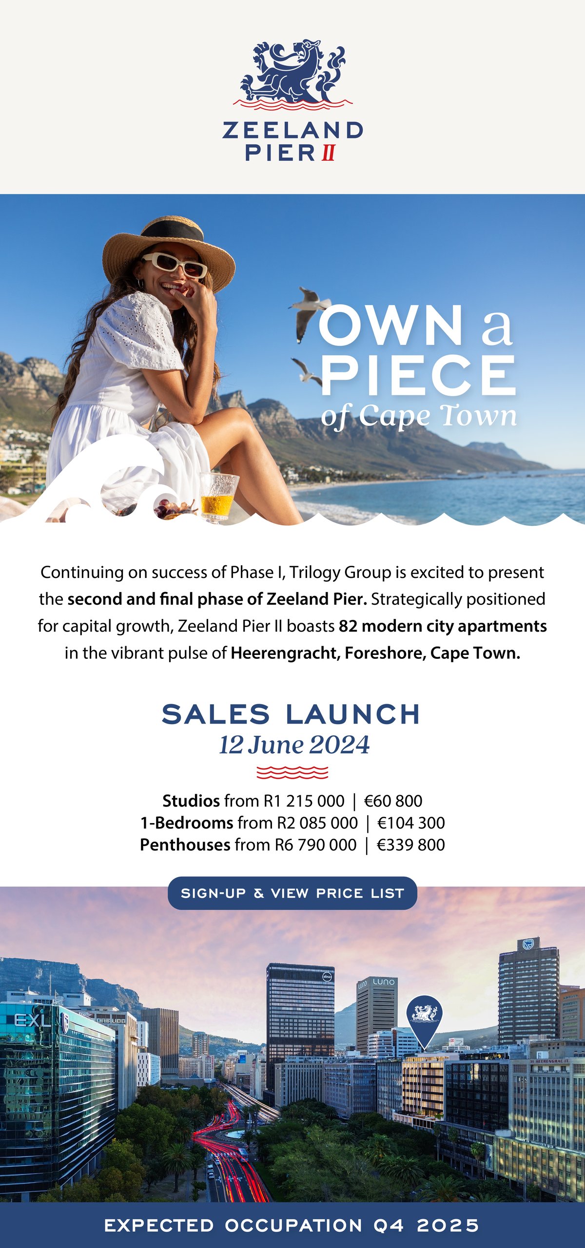 Zeeland Pier II-Own a piece of Cape Town